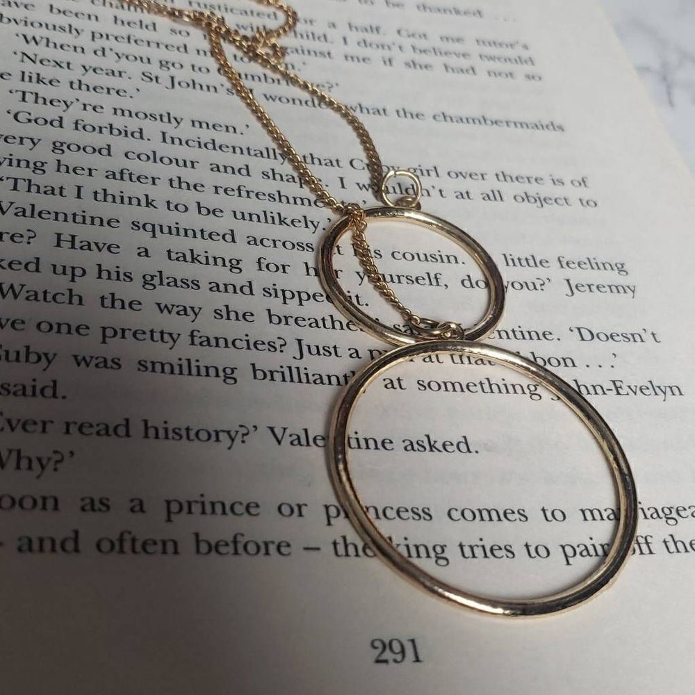‎Golden Circles Necklaces